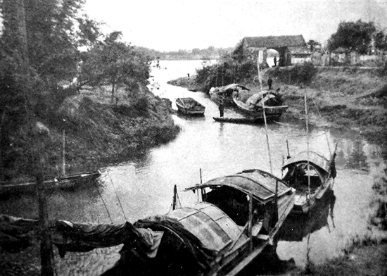 民國時期的高沙渡頭（1946年攝）。
