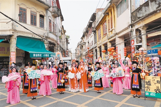 長(zhǎng)堤歷史文化街區(qū)。
