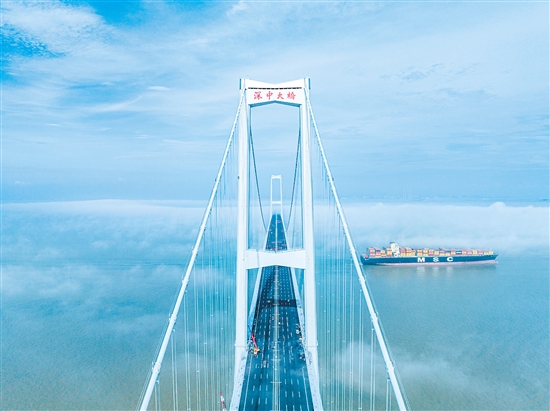 深中通道已于今年6月30日通車。