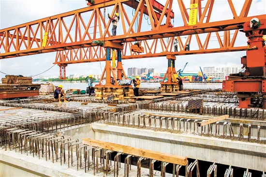 開平市三埠港搬遷項目建設(shè)有序推進(jìn)。