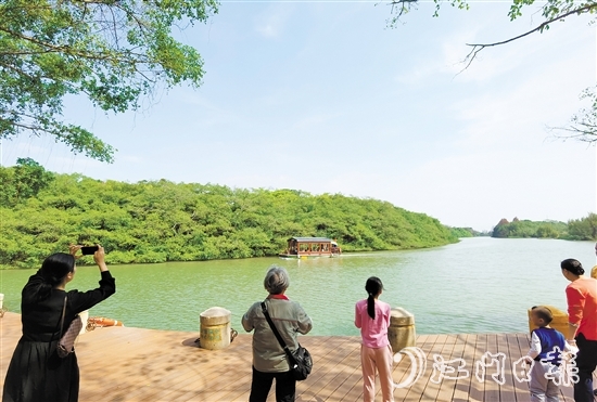 小鳥(niǎo)天堂段碧道圍繞小鳥(niǎo)天堂國(guó)家濕地公園打造，讓市民游客充分親近自然。