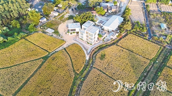 “米倉小筑”民宿設(shè)計巧妙，融合了田園風(fēng)光的悠閑與現(xiàn)代生活的便利。