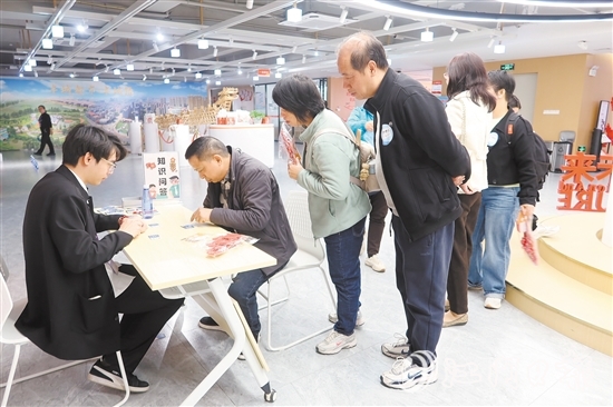 活動中，各位人才參與互動小游戲。