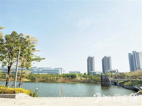 新會智造產(chǎn)業(yè)園鳳山湖園區(qū)吸引中創(chuàng)新航江門基地項目入駐。