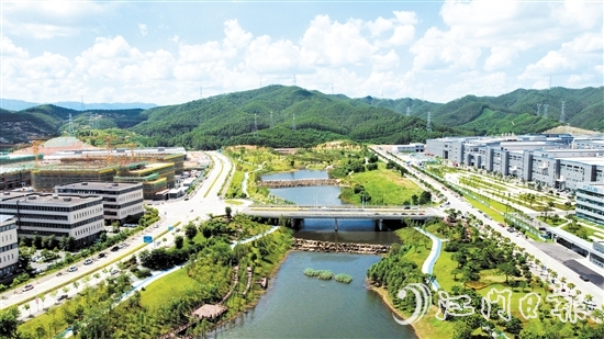 新會智造產(chǎn)業(yè)園鳳山湖園區(qū)。