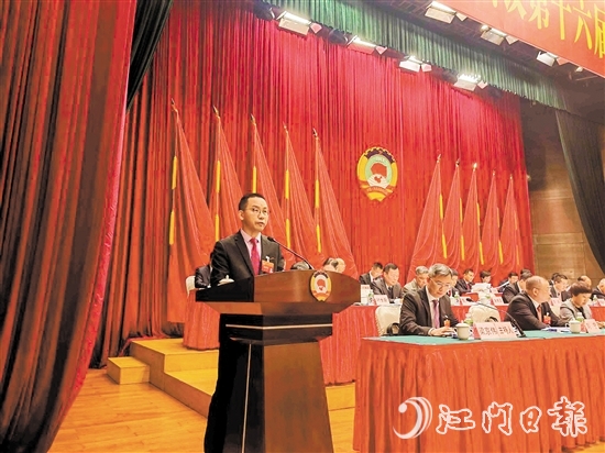 民革新會(huì)區(qū)委員會(huì)代表張潤(rùn)沛。