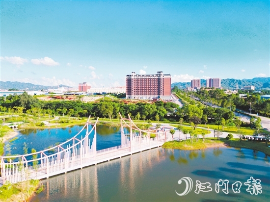 崖門(mén)鎮(zhèn)全力打造現(xiàn)代化產(chǎn)教新城。