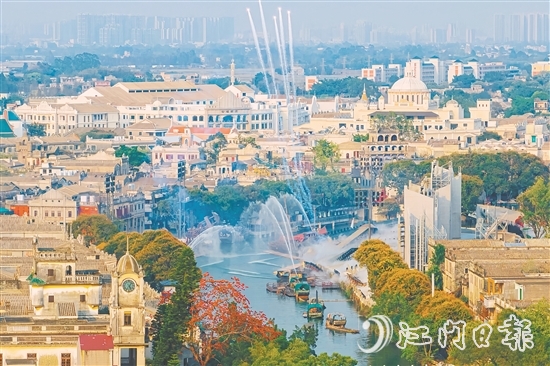 “五一”假期，赤坎華僑古鎮(zhèn)將結(jié)合騎樓、碉樓以及臨江、游船及演藝特色舉辦“赤坎有咖味”活動。