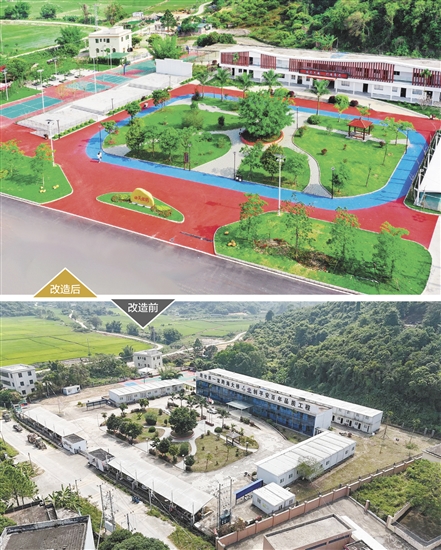 田頭公園建設(shè)面積約1.2萬(wàn)平方米，運(yùn)動(dòng)場(chǎng)、小廣場(chǎng)、舞臺(tái)、休息座椅、充電停車(chē)位等設(shè)施配套完善。