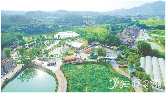 臺(tái)城街道依托“百千萬工程”，立足生態(tài)休閑旅游定位，推動(dòng)桂水村農(nóng)文旅商融合發(fā)展，培育壯大“賞花經(jīng)濟(jì)”和農(nóng)村集體經(jīng)濟(jì)。