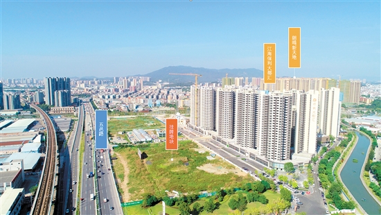 江海14號(hào)地實(shí)景圖。
