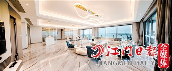 碧桂園濱江灣建筑面積約346平方米“大平層”產(chǎn)品實(shí)景圖。