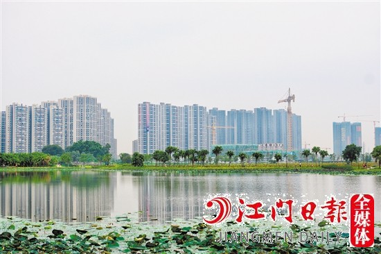 新會(huì)樞紐新城建設(shè)如火如荼。