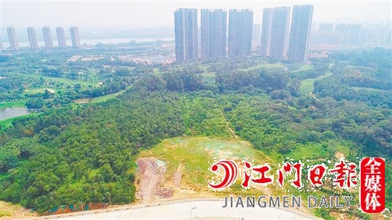 蓬江區(qū)豬乸環(huán)地段地塊實(shí)景圖。