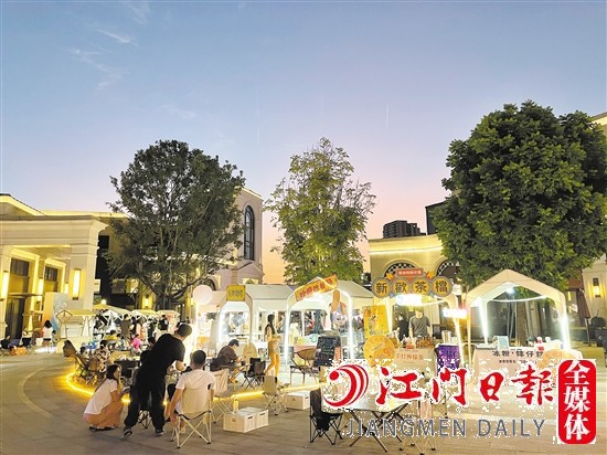 市區(qū)樓盤舉辦市集成了一種潮流。