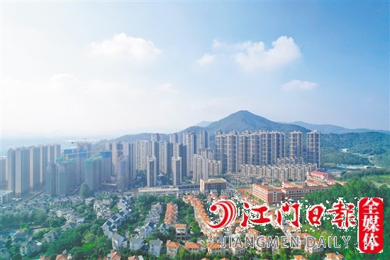 1月江門共賣出3084套一手住宅，群華路板塊樓盤熱銷。