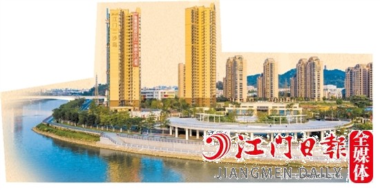 江門(mén)二沙島擁有優(yōu)美的江景。