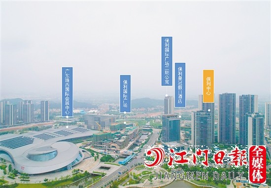 保利時光匯首批公寓“領證”。圖為樓盤位置示意圖。