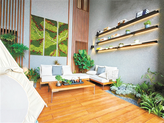 第四代住宅具有空間利用率高的特點(diǎn)。