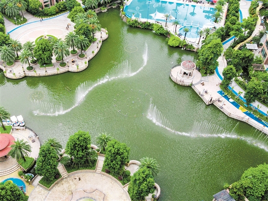 錦富·匯景灣以“湖居生活”屢獲殊榮。