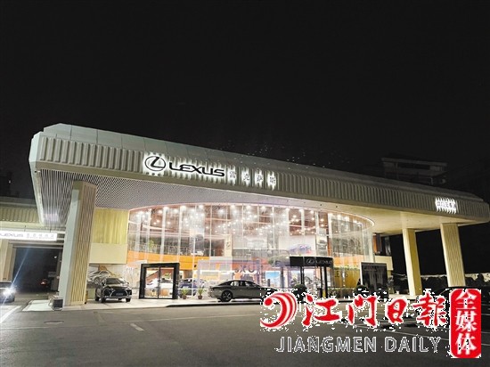 江門許多汽車4S店增設夜場。