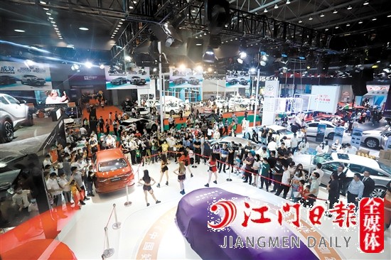 2021年“五一”車展現(xiàn)場(chǎng)。