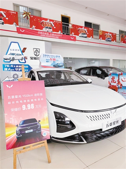 新能源汽車紛紛降價(jià)。